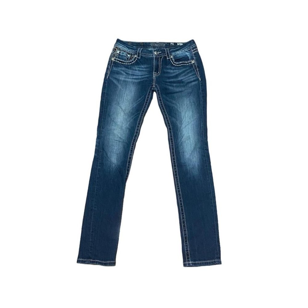 Miss Me Signature-Rise Skinny Jeans